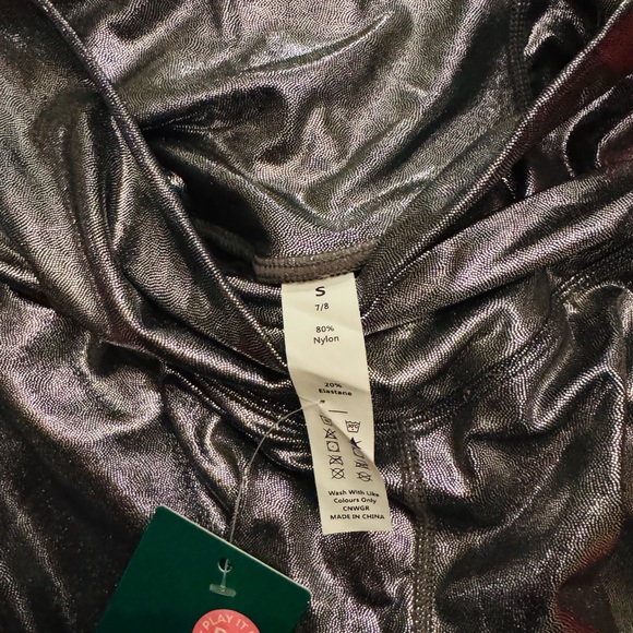 HALARA softly zero faux leather  crossover back pocket front crossover leggings - Picture 12 of 13